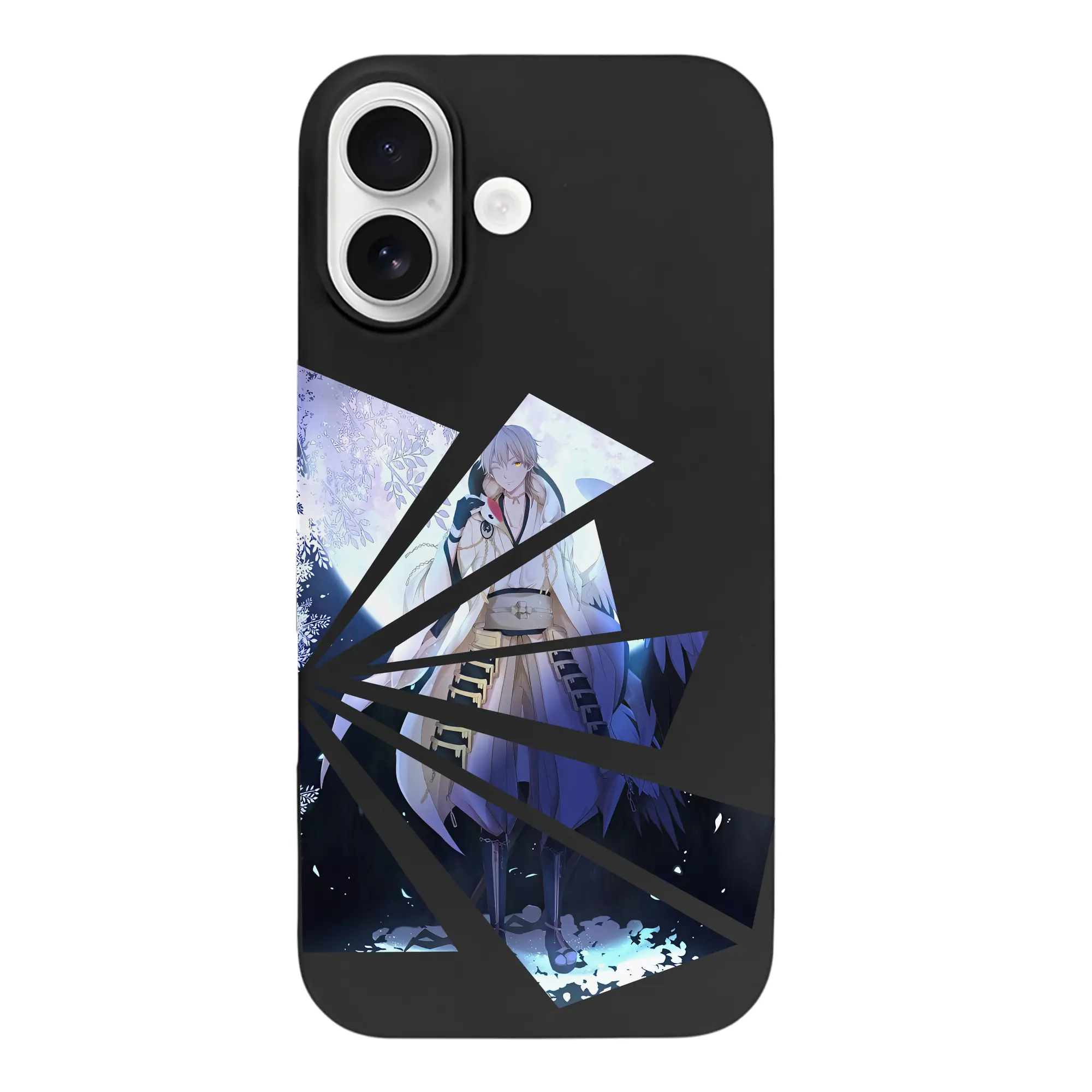 刀剣乱舞 グッズ,鶴丸国永 - iPhone 17 シリーズ シリコンケース 薄型 耐衝撃 指紋防止 ソフトタッチカバー 精密フィット 傷防止 保護ケース iPhone 17/17 Air/17 Pro/17 Pro Max 対応